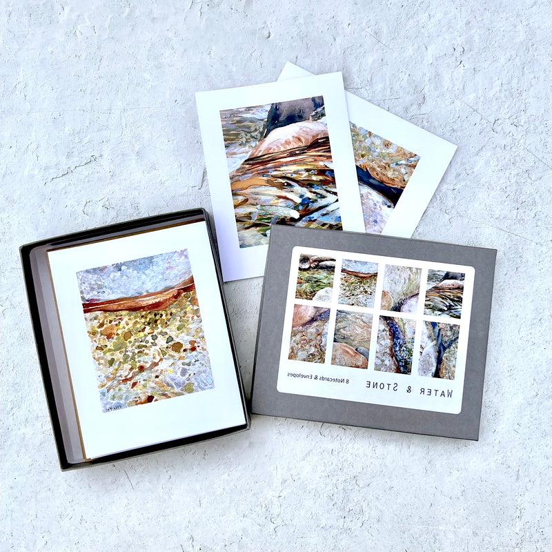 Water & Stone Images Note Cards